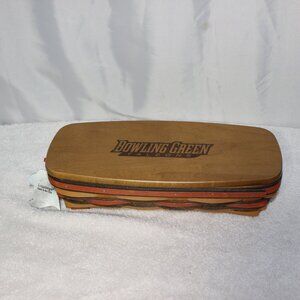 Longaberger Bowling Green Falcons Cracker Basket set #15